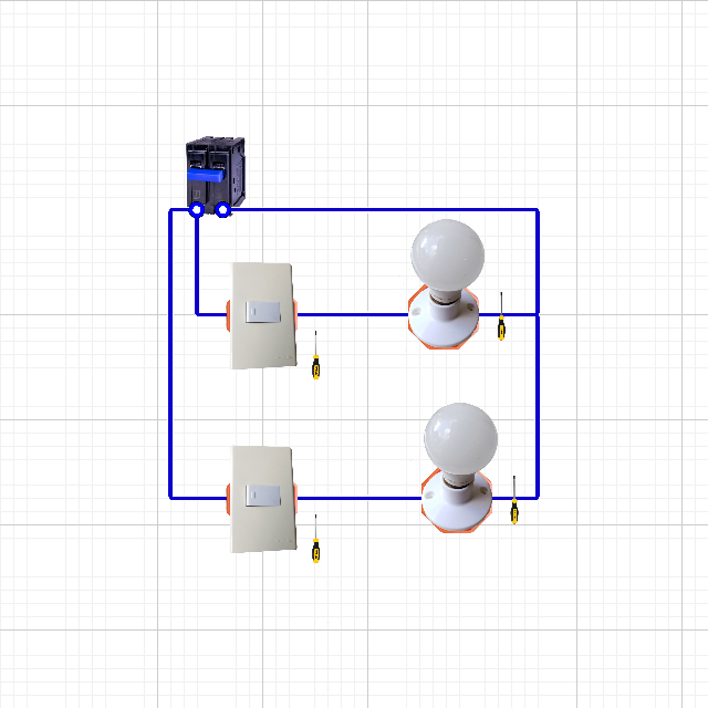 Parallel circuit preview diagram
